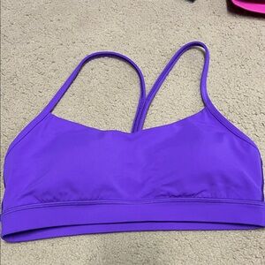 Lululemon Flow Y Nulu Purple Sports Bra